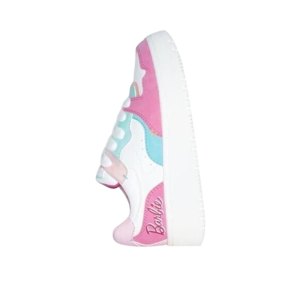ZARA Multi Piece Maxi Sole Sneakers Barbie Pink Blue Colorblock 7.5 - Picture 5 of 10